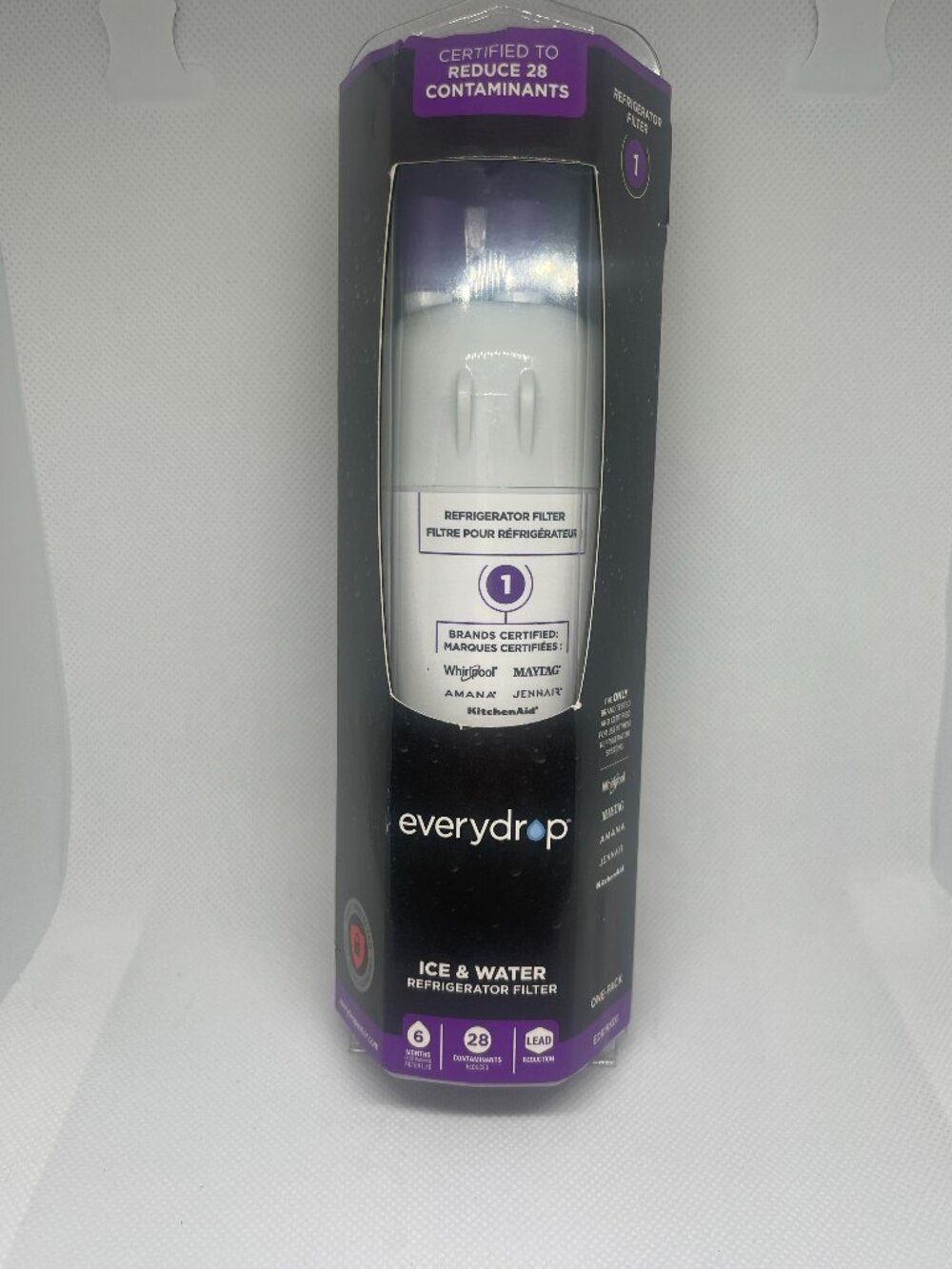 EveryDrop EDR1RXD1 Filter 1 Refrigerator Water Filter New Sealed